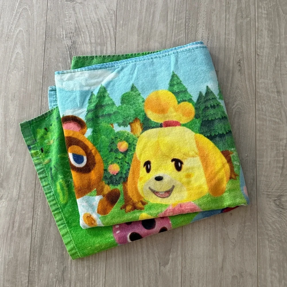 Animal Crossing Super Soft Cotton Beach and Bath Towel